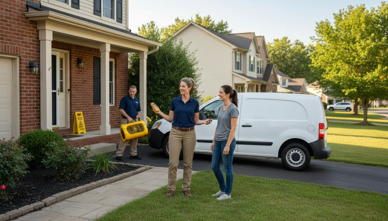 Water restoration image for Mold Remediation in Zanesfield, OH